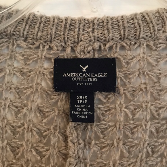 Brown Waffle Cardigan - Picture 3 of 3